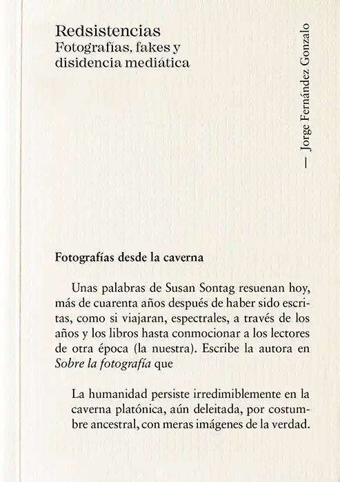 Redsistencias. Fotografías, fakes y disidencia mediática